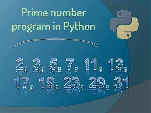 Python program to print the first N prime numbers